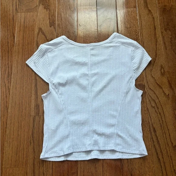 NWOT Free People movement ribbed tempo baby tee small - Picture 4 of 5